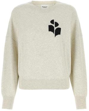 Isabel Marant Round-Neck Knitwear - Blanco
