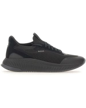 HUGO Ttnm Evoslon Sneakers - Zwart