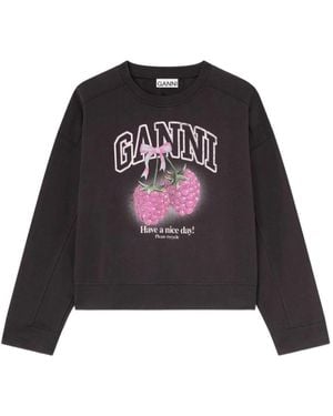 Ganni Sweatshirts - Black