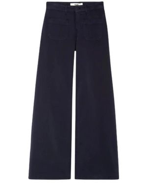 Five Jeans Wijde Broeken - Blauw