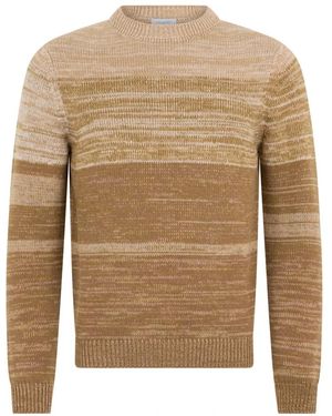 Malo Round-Neck Knitwear - Brown