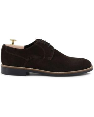 DUCA DI MORRONE Wildleder schnürschuhe frühling/sommer kollektion - Schwarz