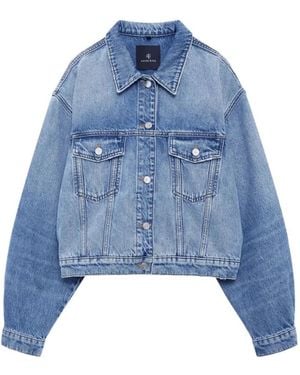 Anine Bing Denim Jackets - Blue