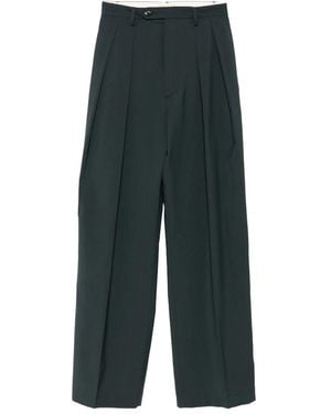 Barena Wide Trousers - Vert