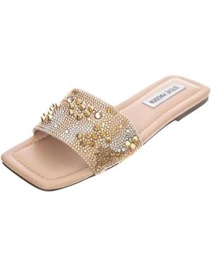 Steve Madden Schoenen ,Roze ,Slippers - Naturel