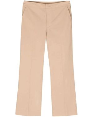 Twinset Cropped Trousers - Natural
