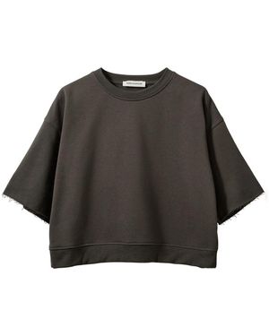 Sofie Schnoor Hoodies & Sweatvesten ,Bruin ,Sweatshirts - Zwart
