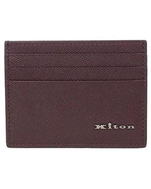Kiton Wallets & Cardholders - Violet