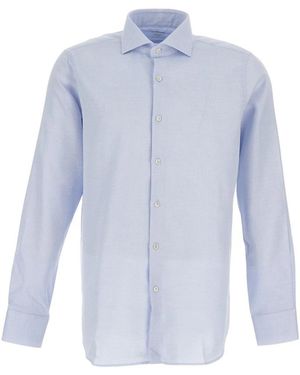 Bagutta Casual Shirts - Blue