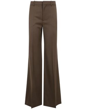 Chloé Broeken ,Bruin ,Wol Flare Broeken