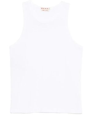 Marni Sleeveless Tops - White