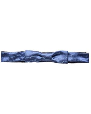 Lanvin Accessoires ,Blauw ,Papillon Strik