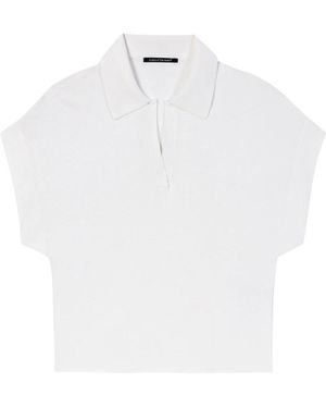 Luisa Cerano Polo Shirts - White