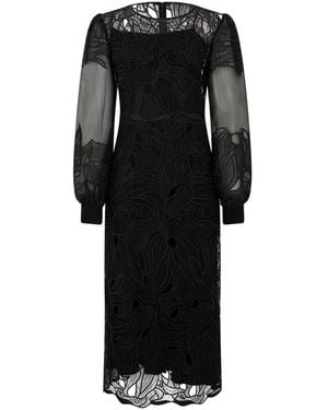 Alberta Ferretti Midi Dresses - Black