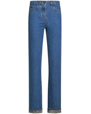 Etro Straight Fit Jeans - Blue