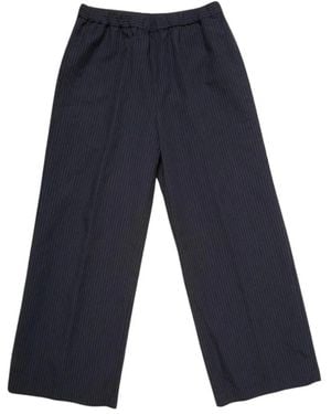 Aspesi Wide Trousers - Blu