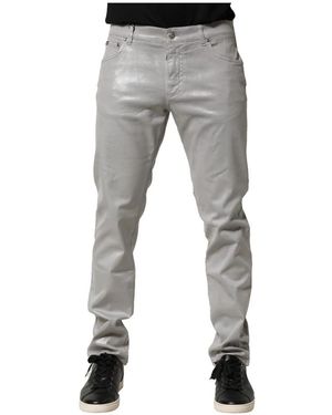 Dolce & Gabbana Slim Fit Jeans - Grey
