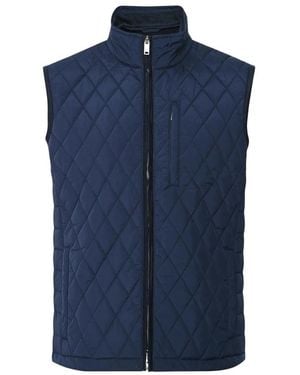 Hackett Wasserabweisende Weste - Blau