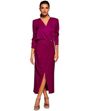 Moskada Midi Dresses - Rouge