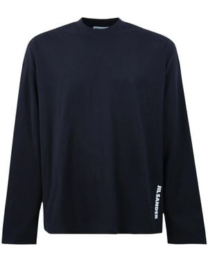 Jil Sander T-Shirts - Blu