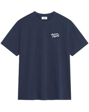 Maison Kitsuné T-Shirts - Blue