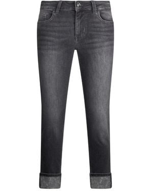 Liu Jo Cropped Jeans - Gris