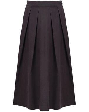 Ottod'Ame Midi Skirts - Nero