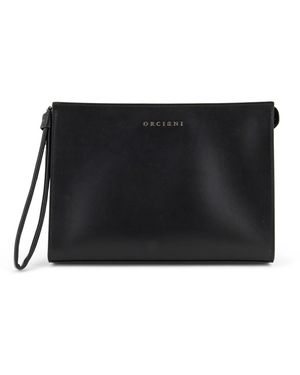 Orciani Cross Body Messenger - Black