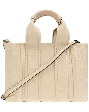 Chloé Tote Bags - Neutro