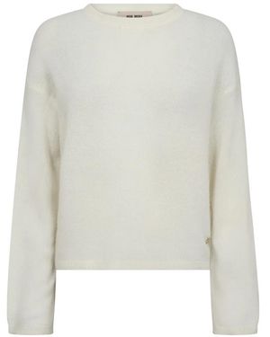Mos Mosh Round-Neck Knitwear - Blanco
