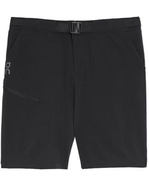 On Shoes Running Shorts - Nero