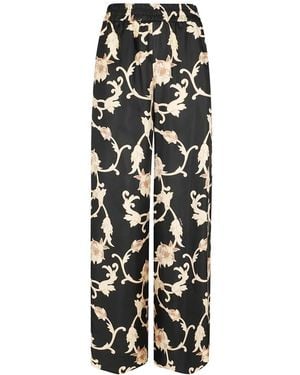 La DoubleJ Wide Trousers - Nero