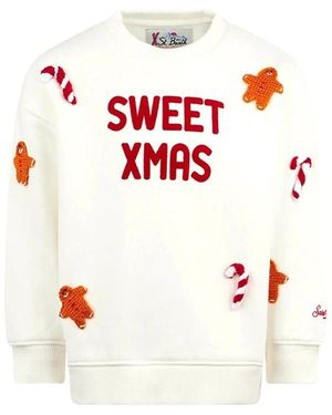 MC2 Saint Barth Hoodies & Sweatvesten ,Wit ,Maglia