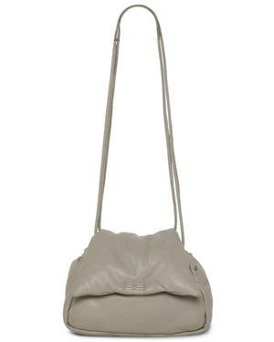 Gestuz Rock Ridge Leder Clutch - Grau