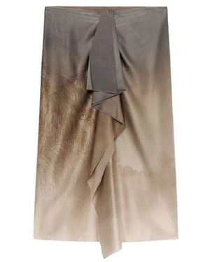 Pierre Louis Mascia Midi Skirts - Natural