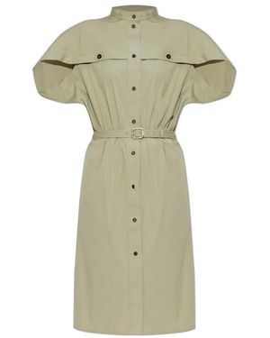 Ferragamo Poplin Blousejurk - Groen