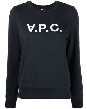 A.P.C. Sweatshirts - Black