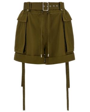 McQueen Short Shorts - Verde