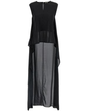 DI.LA3 PARI' Overhemden ,Zwart ,Trawl Top