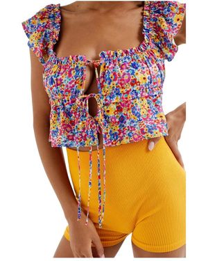 For Love & Lemons T-Shirts - Orange