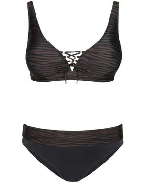 FIORELLA RUBINO Badmode ,Bruin ,Bikinis - Zwart