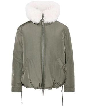 Yves Salomon Winter Jackets - Verde