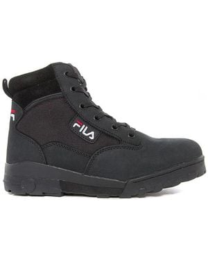 Fila Lace-Up Boots - Negro