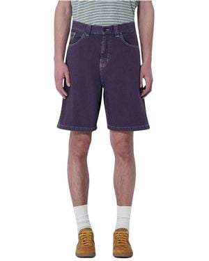 Carhartt Denim Shorts - Purple