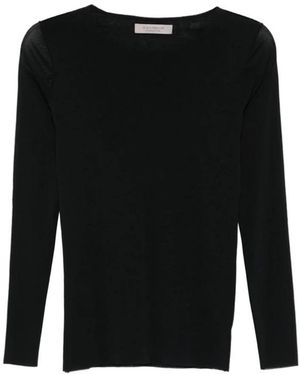 D.exterior Long Sleeve T-Shirts - Black