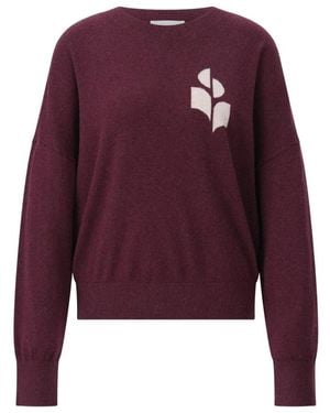 Isabel Marant Round-Neck Knitwear - Paars
