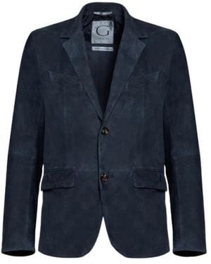 Gimo's Leather Jackets - Blue