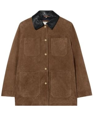 Brooks Brothers Leather Jackets - Brown