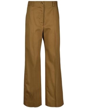 Patou Wide Trousers - Natural