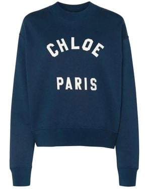 Chloé Sweatshirts - Blu